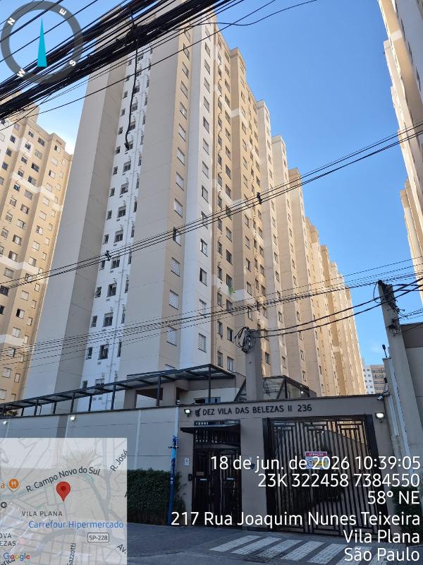 Apartamento no Cond Res Dez Vila das Belezas 2