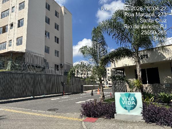 Apartamento no Res Viva Vida Santa Cruz