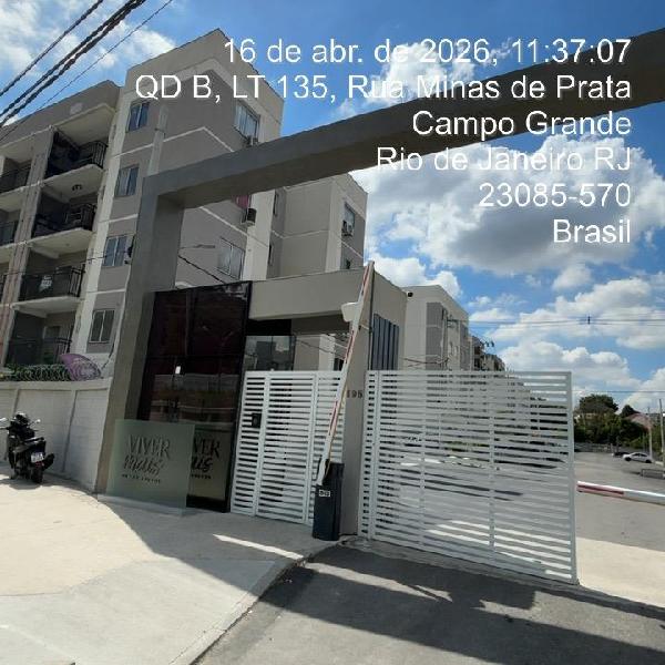 Apartamento no Res Viver Mais Campo Grande